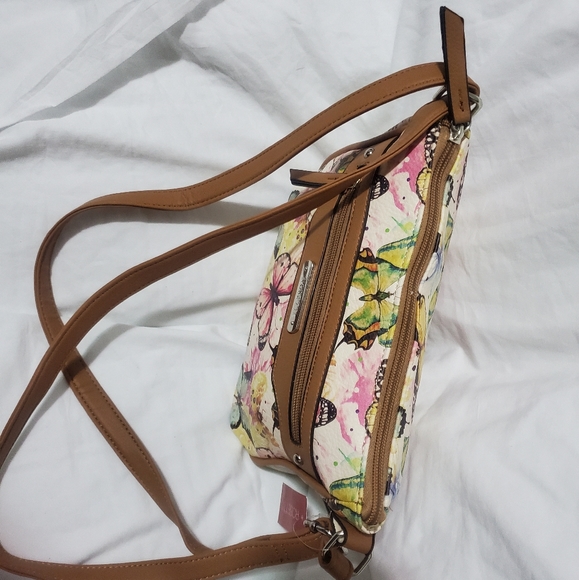 Rosetti Butterfly Crossbody-Shoulder Purse, Butterfly Purse, Crossbody Purse - Picture 5 of 6